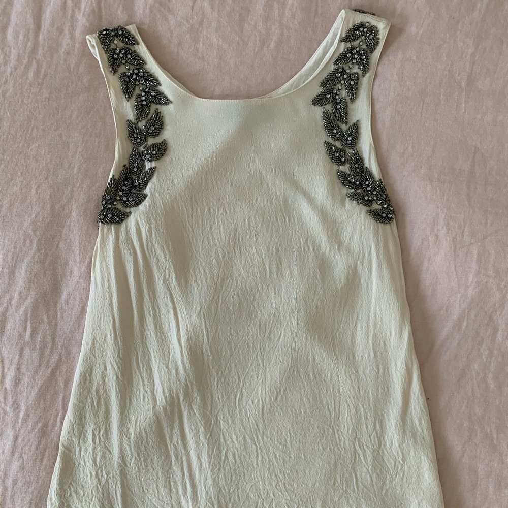 ANGL blouse with beading